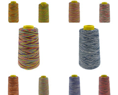 4 Konen Overlock Garn Multicolor