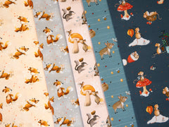 Baumwolljersey Lathi Waldfreunde