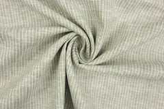 Leinen Baumwollstoff Chambré Melange Mini Streifen