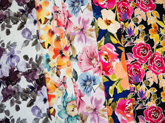 Baumwolljersey Lena Flower