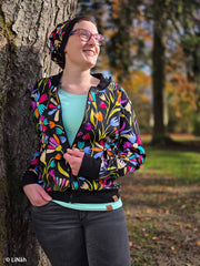 Baumwolljersey Flowerpop Flowers by Hip Som Hap