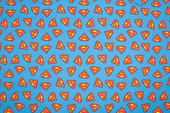 Lizenz Baumwoll Popeline Superman Label