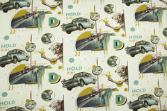 Lizenz Baumwolljersey Harry Potter Hogwarts Express