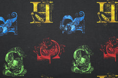 Lizenz Baumwolljersey Harry Potter Gryffindor & Co.