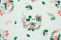 Lizenz French Terry Mickey Mouse Christmas