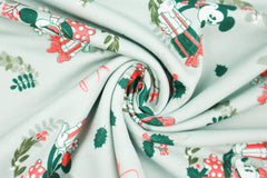 Lizenz French Terry Mickey Mouse Christmas