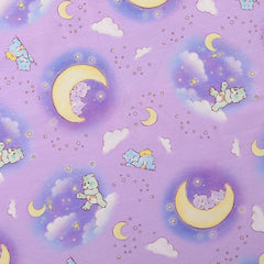 Lizenz Baumwolljersey Digital Glücksbärchen - flieder