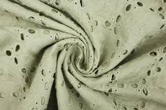 Baumwoll Voile Lochstickerei Mariella