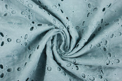 Baumwoll Voile Lochstickerei Mariella