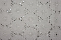 Baumwoll Voile Lochstickerei Mariella