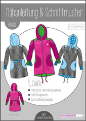 Schnittmuster Kibadoo Kinder Parka Lova 74 bis 164