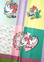 Panel Canvas Happy Pillow DIY by lycklig design