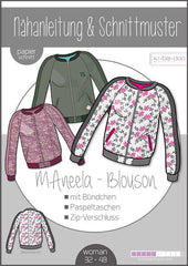 Schnittmuster Kibadoo Damen Blouson MAneela 32 bis 48