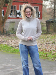 Baumwoll Strickstoff Adam - 183 grau