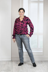 Viskose Webware Fall Leaves by Thorsten Berger