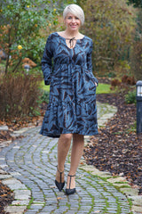 Viskose Webware Fall Leaves by Thorsten Berger