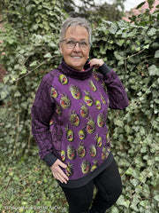 French Terry Chestnut Friends Kastanien by Thorsten Berger