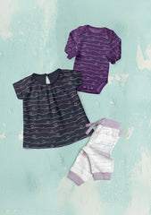 Baumwolljersey Scribble Hearts by Mrs Mint Design