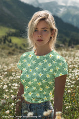 Baumwolljersey Alpenliebe by Mrs. Mint Design
