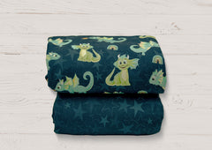 Baumwolljersey Fantastische Zauberwelten by mrs. Mint Design