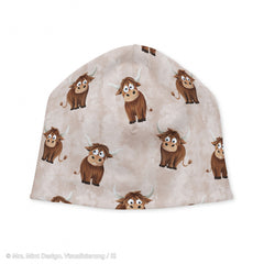 French Terry Holy Cow by mrs. Mint Design - 172 apricot