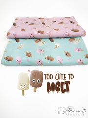Baumwolljersey Too Cute To Melt by Mrs. Mint Design
