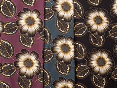 Modal French Terry Murcia Blüten