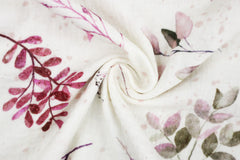 Double Gauze Musselin Eukalyptus Aquarell