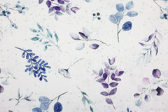 Double Gauze Musselin Eukalyptus Aquarell