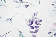 Double Gauze Musselin Eukalyptus Aquarell