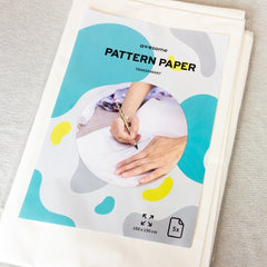 Schnittmusterpapier Transparent 5 Blatt - 100x150cm
