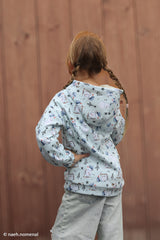 Sweatshirtstoff Winterwonderland hellmint by Sabine Marschall
