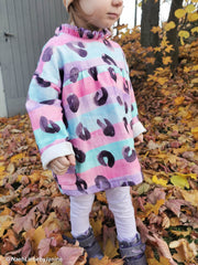 Double Slub Musselin Leo Print by Hip Som Hap