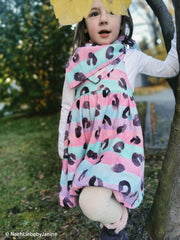 Double Slub Musselin Leo Print by Hip Som Hap