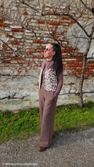 Baumwoll Jacquard Jersey Emily Animal Flecken