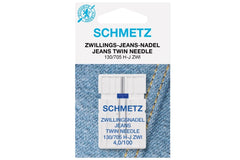 Nähmaschinennadel Zwillings-Jeans-Nadel 4,0/100