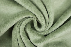 Reststück: 1,50m Nickistoff in heugrün