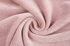 Reststück: 1,20m Nickistoff in altrosa