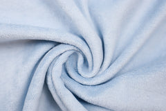 Reststück: 1,50m Nickistoff in hellblau