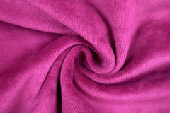 Reststück: 1,30m Nickistoff in erika