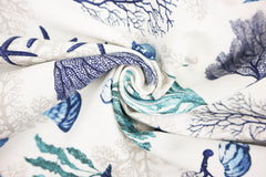 Dekostoff Blue Sea