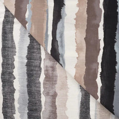 Viskose Mix Brushed Stripes