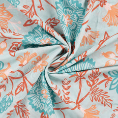 Viskose Voile Ibiza Flower