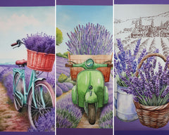 Panel Canvas Lavendel