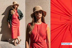 Viskose Mix Warp Crinkle Fibre Mood