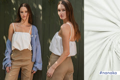 Baumwolle Stone Washed Fibre Mood