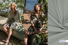 Baumwolle Stone Washed Fibre Mood