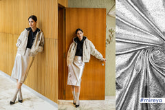 Folien Sweat Mireya by Fibre Mood - silber