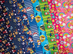 Lizenz Baumwolljersey Paw Patrol - 597 dunkelblau