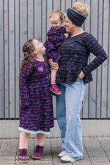 Baumwolljersey Scribble Hearts by Mrs Mint Design